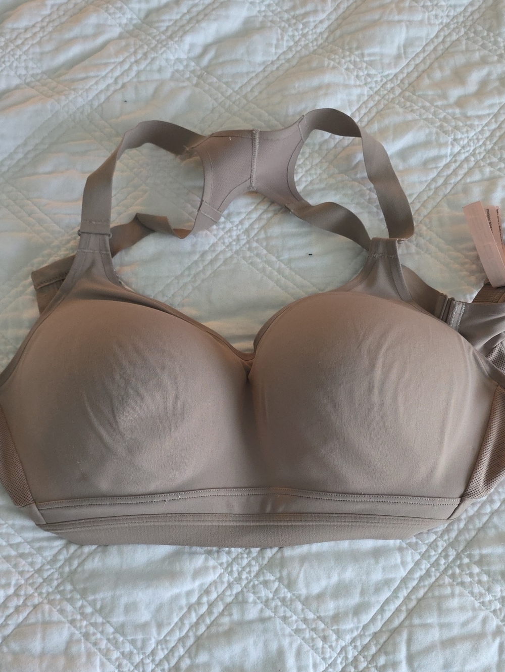 Victoria's Secret Taupe Padded Smooth Sports Bra